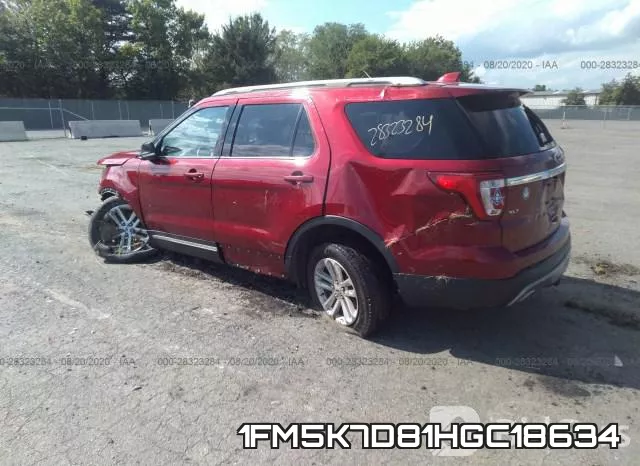 1FM5K7D81HGC18634 фото 4