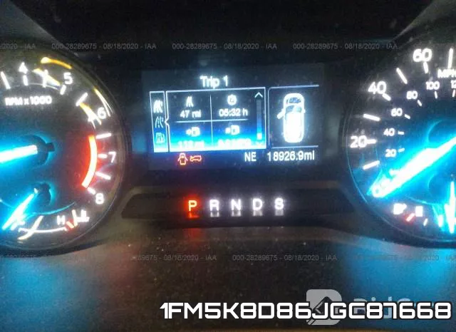 1FM5K8D86JGC87668 фото 8