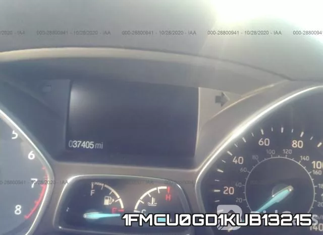 1FMCU0GD1KUB13215 фото 8