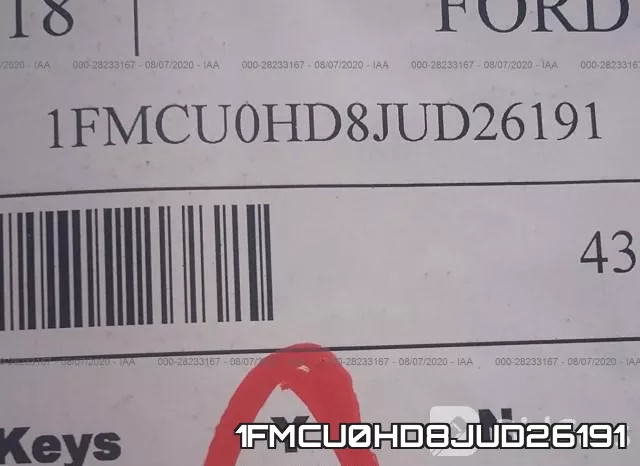 1FMCU0HD8JUD26191 фото 10