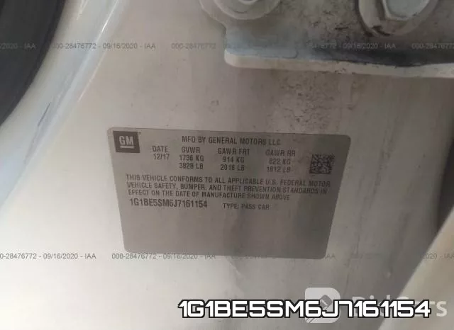 1G1BE5SM6J7161154 фото 10