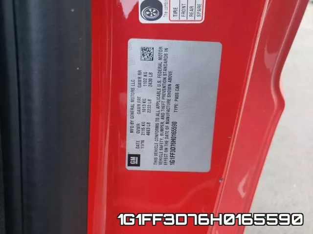 1G1FF3D76H0165590 фото 2