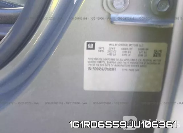 1G1RD6S59JU106361 фото 10