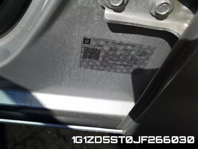 1G1ZD5ST0JF266030 фото 2