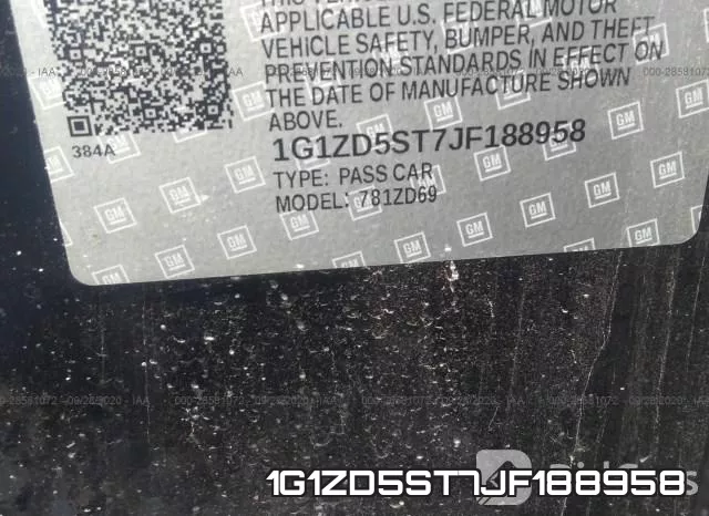 1G1ZD5ST7JF188958 фото 10
