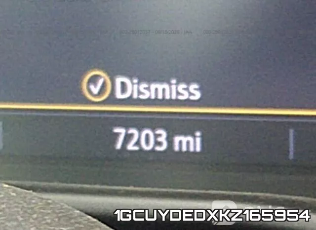 1GCUYDEDXKZ165954 фото 8