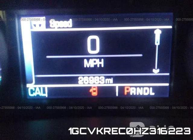 1GCVKREC0HZ316223 фото 8