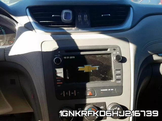 1GNKRFKD6HJ216739 фото 10