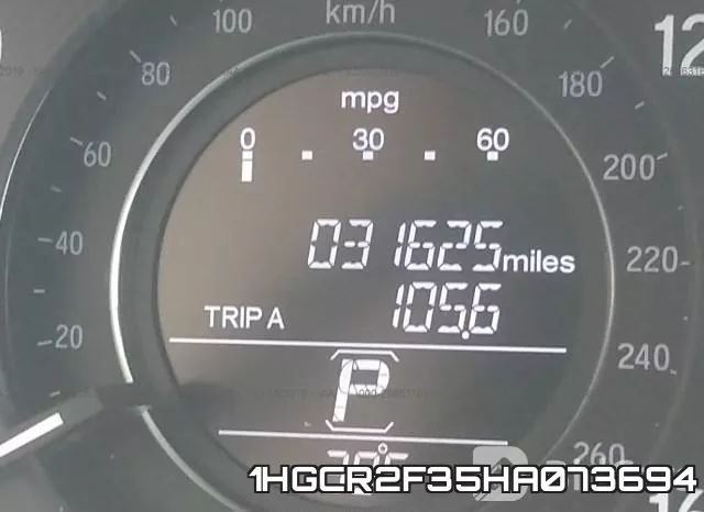1HGCR2F35HA073694 фото 8