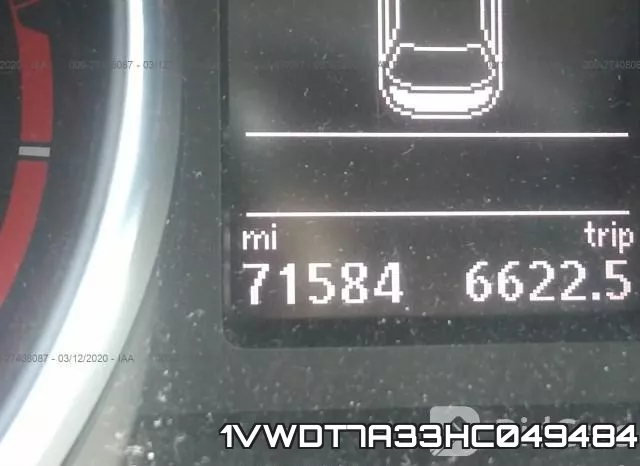 1VWDT7A33HC049484 фото 8