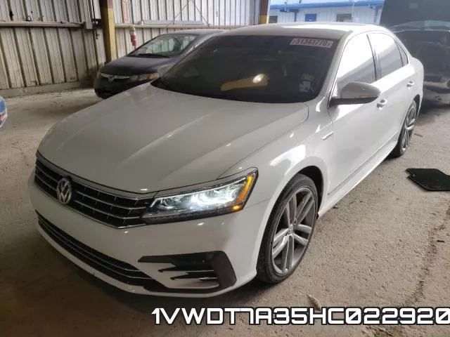 1VWDT7A35HC022920 фото 3