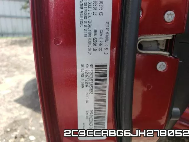 2C3CCABG6JH278052 фото 2