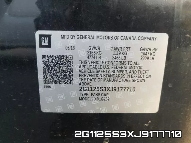 2G1125S3XJ9177710 фото 2