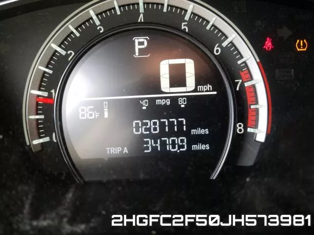 2HGFC2F50JH573981 фото 9
