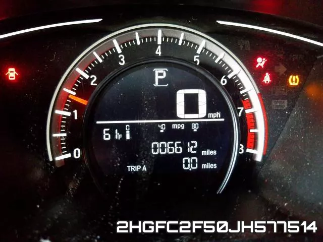 2HGFC2F50JH577514 фото 9