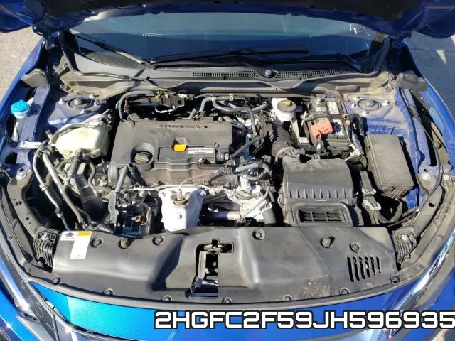 2HGFC2F59JH596935 фото 7