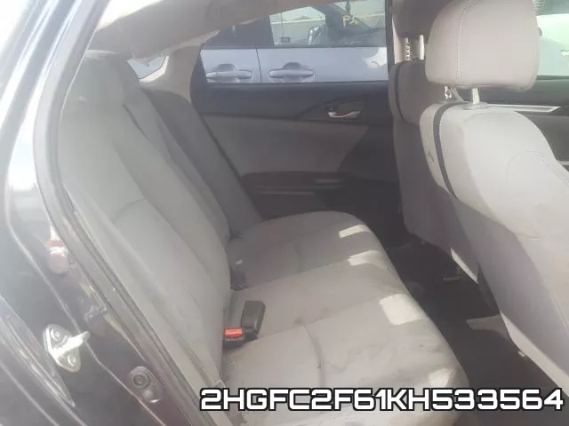 2HGFC2F61KH533564 фото 7
