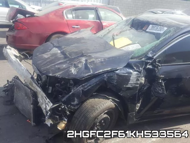 2HGFC2F61KH533564 фото 10
