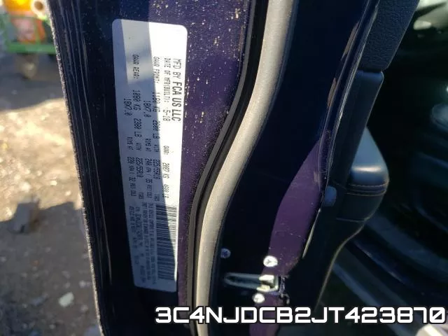 3C4NJDCB2JT423870 фото 2
