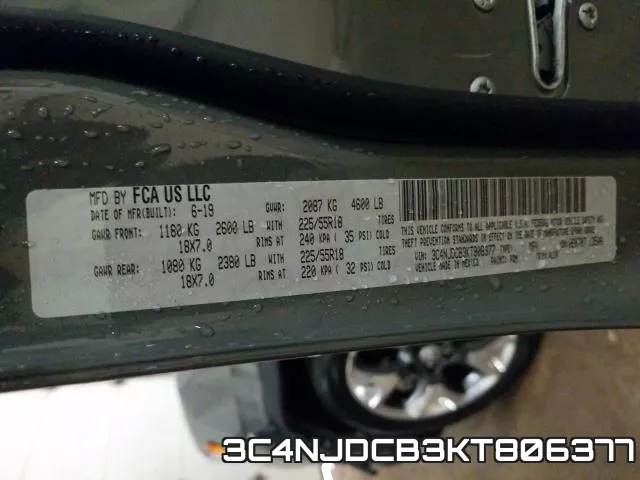 3C4NJDCB3KT806377 фото 2