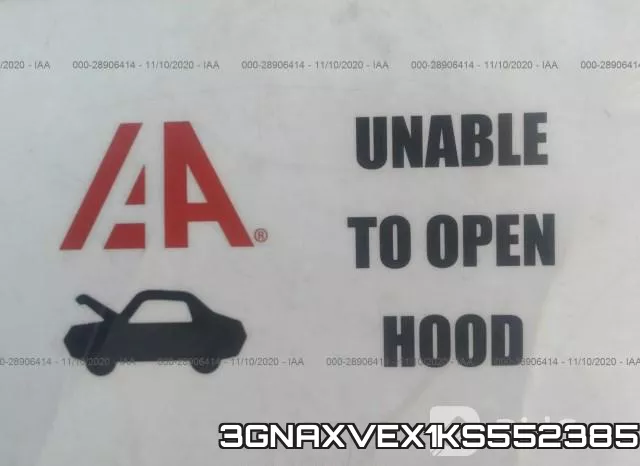 3GNAXVEX1KS552385 фото 2