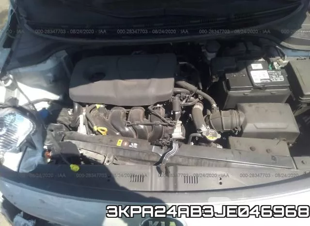 3KPA24AB3JE046968 фото 2