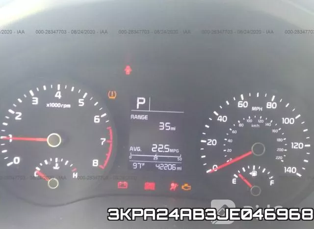 3KPA24AB3JE046968 фото 8