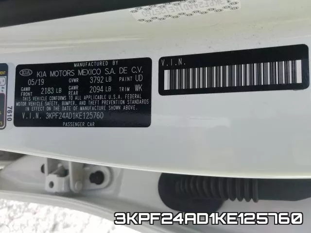 3KPF24AD1KE125760 фото 2