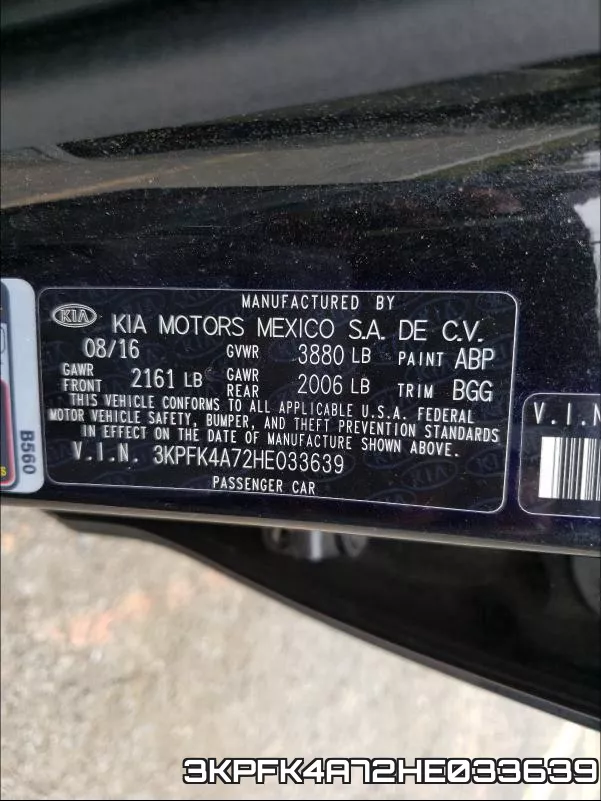 3KPFK4A72HE033639 фото 2