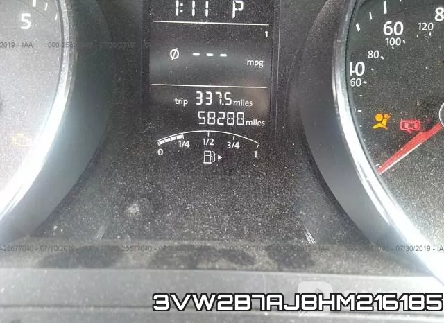 3VW2B7AJ8HM216185 фото 8