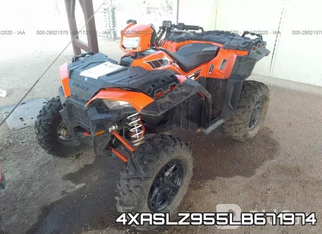 4XASLZ955LB671974 фото 3