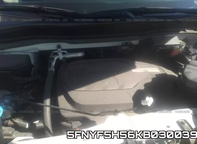 5FNYF5H56KB030039 фото 2