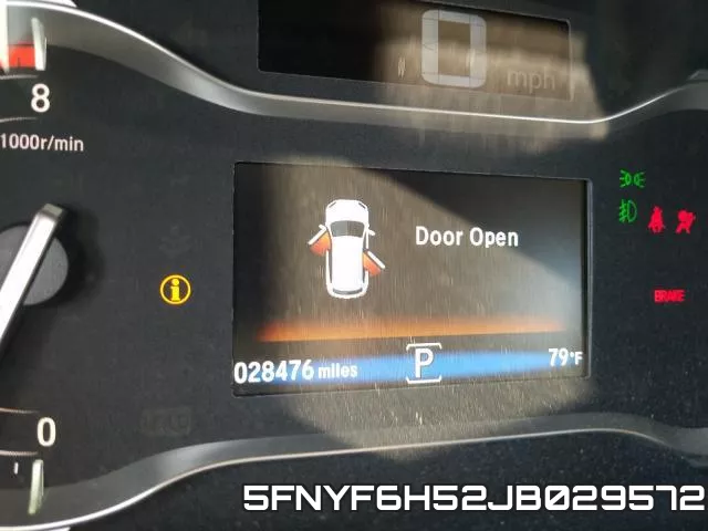 5FNYF6H52JB029572 фото 8