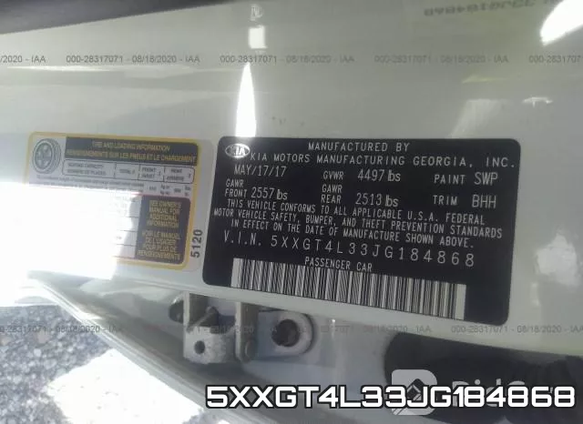 5XXGT4L33JG184868 фото 10