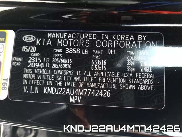 KNDJ22AU4M7742426 фото 2