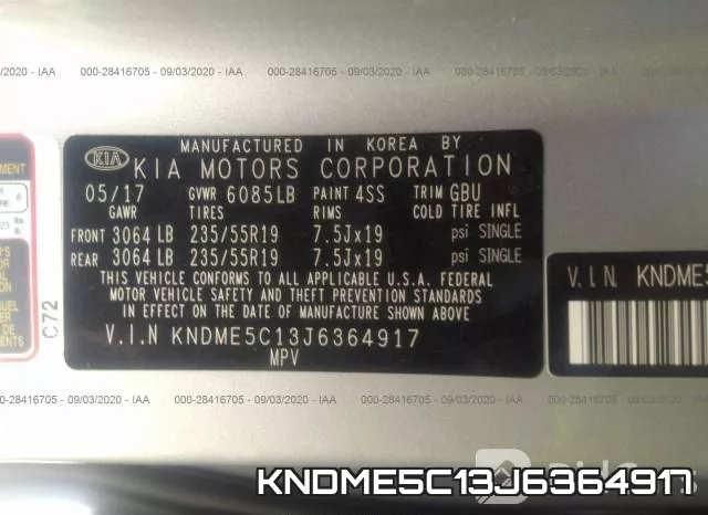 KNDME5C13J6364917 фото 10