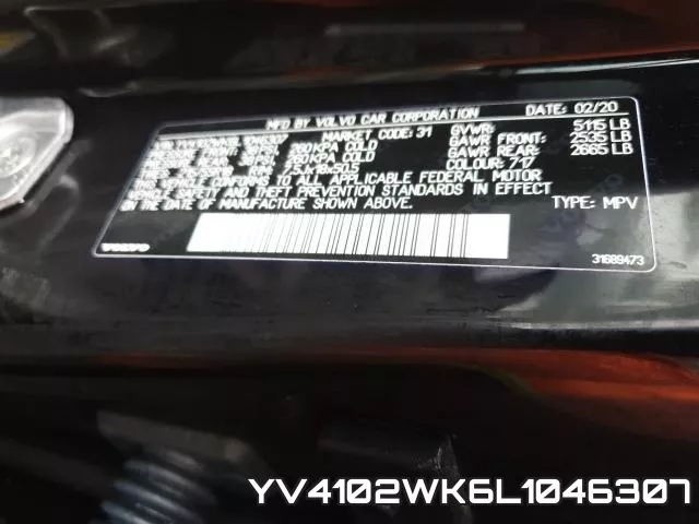 YV4102WK6L1046307 фото 2