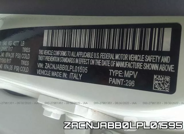 ZACNJABB0LPL01595 фото 10