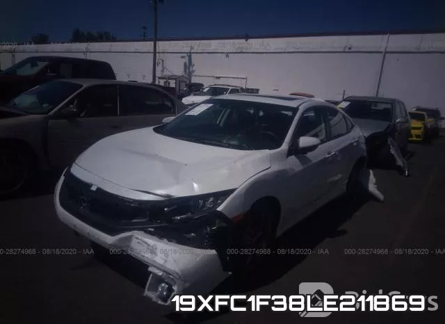 19XFC1F38LE211869 фото 3