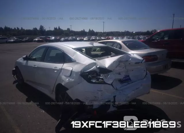 19XFC1F38LE211869 фото 4