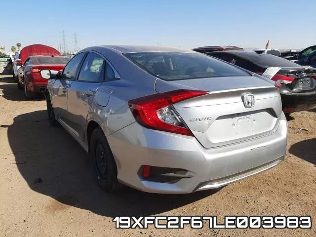 19XFC2F67LE003983 фото 4