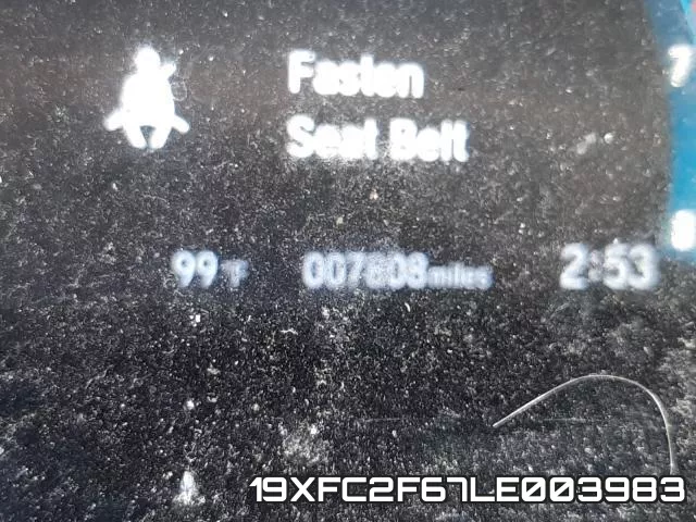 19XFC2F67LE003983 фото 9