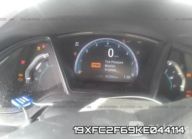 19XFC2F69KE044114 фото 7