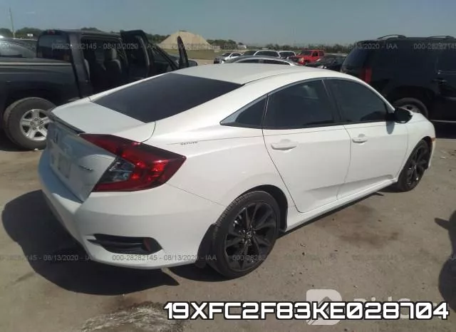 19XFC2F83KE028704 фото 5
