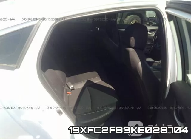 19XFC2F83KE028704 фото 9
