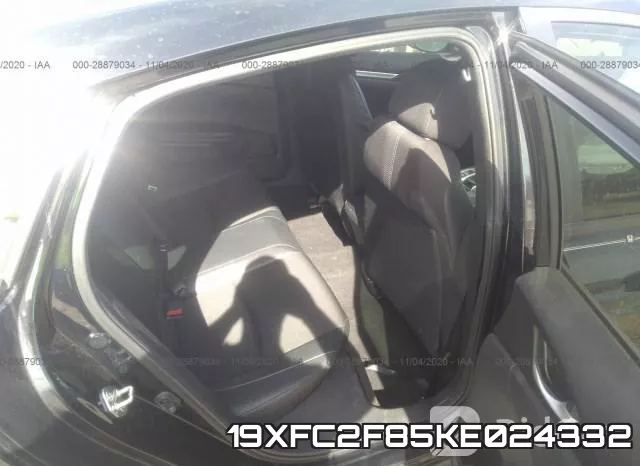 19XFC2F85KE024332 фото 9