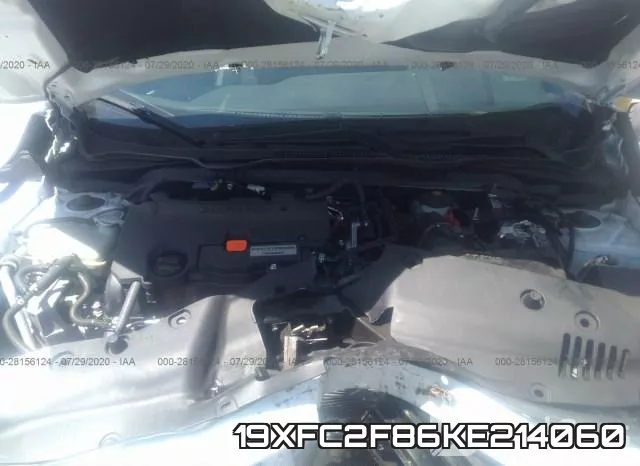 19XFC2F86KE214060 фото 2