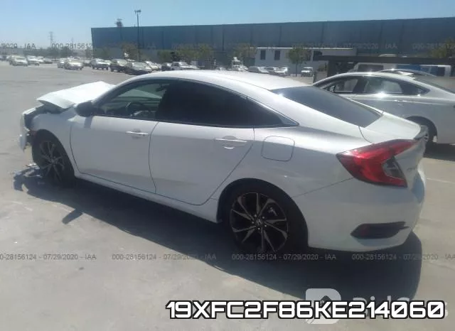 19XFC2F86KE214060 фото 4