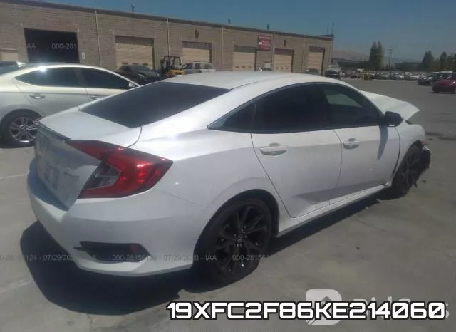 19XFC2F86KE214060 фото 5