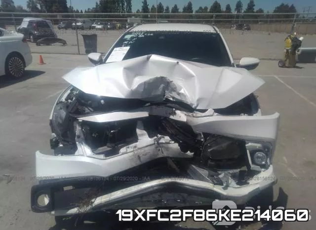 19XFC2F86KE214060 фото 7